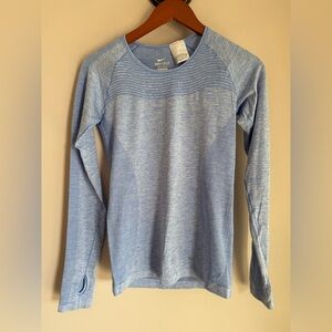 Nike Dri-FIT Blue Athletic Shirt small